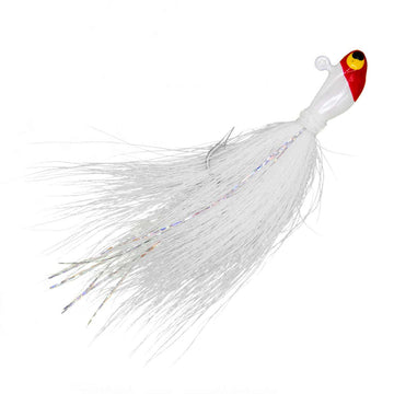Bucktail 1/4 White Red